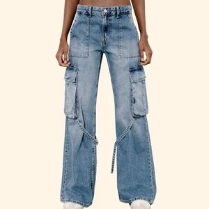 Zara cargo jeans